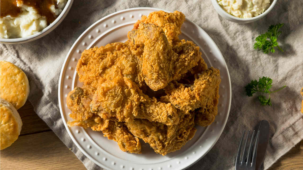 2pcs Fried Chicken